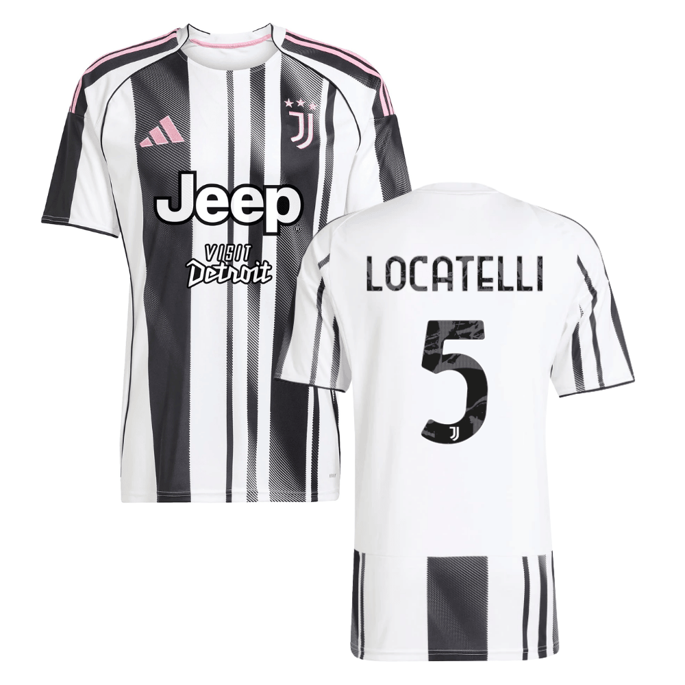 Manuel Locatelli 5 Juventus 2025-26 Home Men Jersey – White