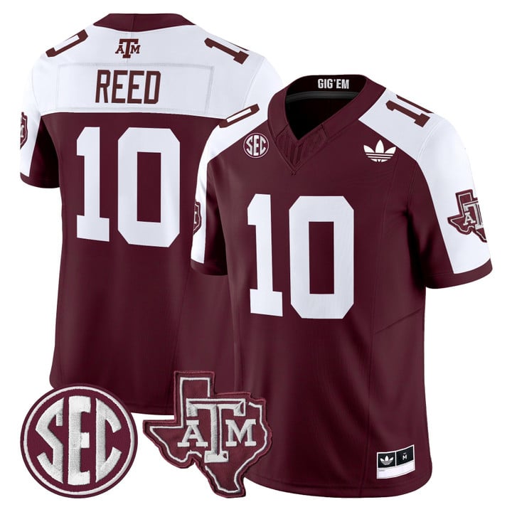 Marcel Reed Jersey #10 Texas A&M Aggies 2025 Vapor V2 Stitched