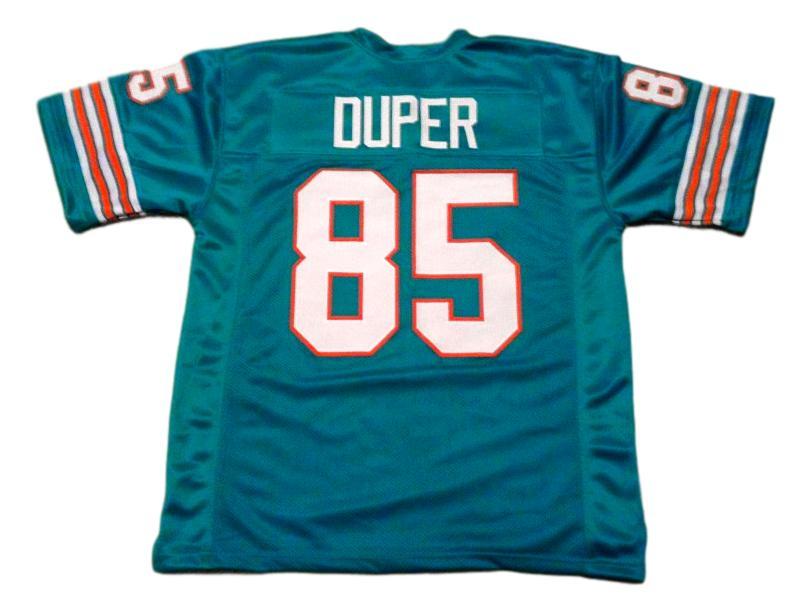 Mark Duper CUSTOM STITCHED Unsigned Football Jersey Teal Green