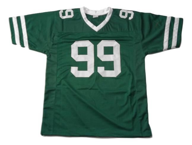 Mark Gastineau CUSTOM STITCHED Unsigned Football Jersey Green