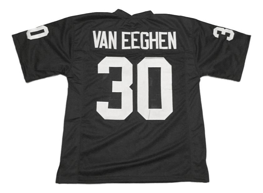 Mark Van Eeghen CUSTOM STITCHED Unsigned Football Jersey Black