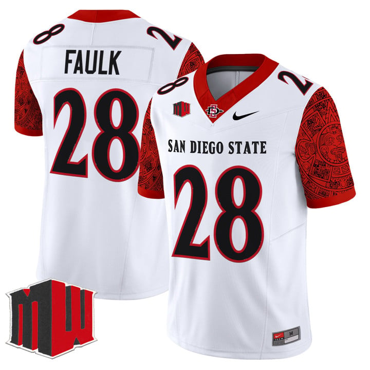 Marshall Faulk Jersey #28 San Diego State Aztecs 2025 Limited Stitched