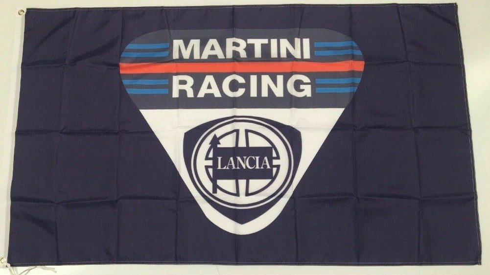 Martini Racing Style3 Banner Flag Car Oil Lancia Fluid Mechanic Workshop Mancave 3x5ft