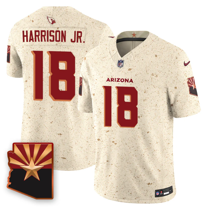Marvin Harrison Jr Jersey #18 F.U.S.E. Football Limited Rivalry Series Stitched