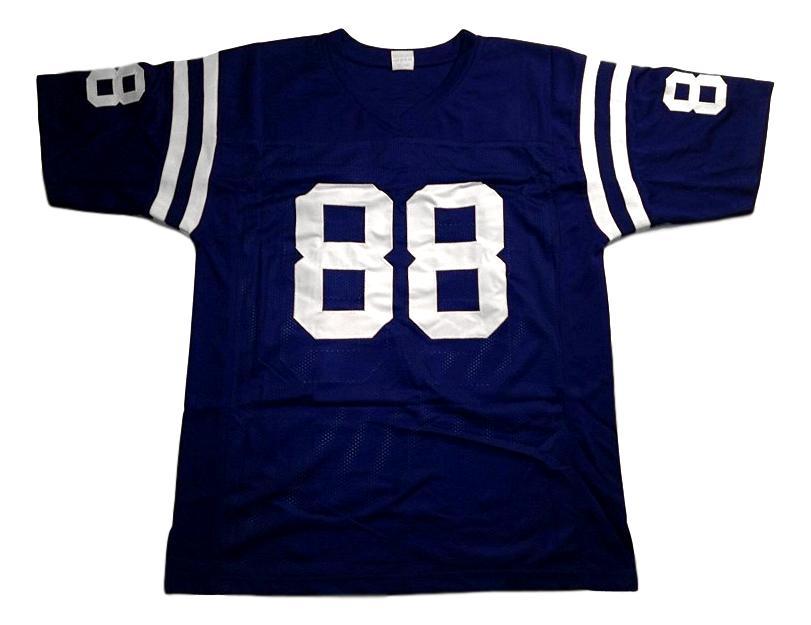 Marvin Harrison CUSTOM STITCHED Unsigned Football Jersey Blue