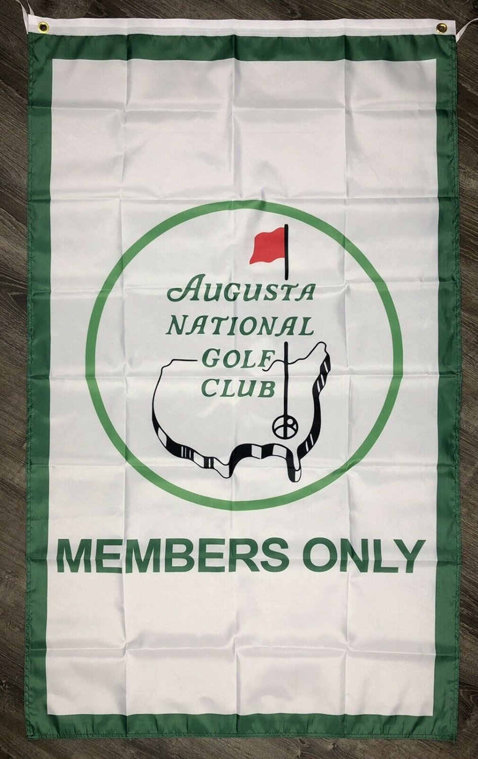 Masters PGA Flag 3x5 ft Banner Augusta National Golf Club Members Only Sports Vertical