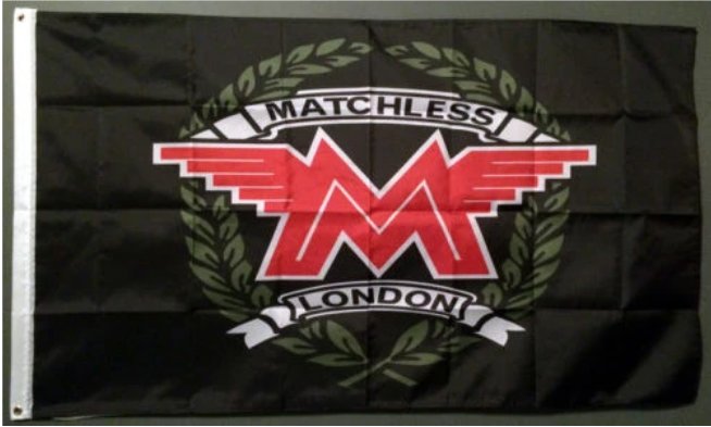 Matchless Motorcycle London M Logo Flag 3X5 Ft Polyester Banner USA 90x150cm