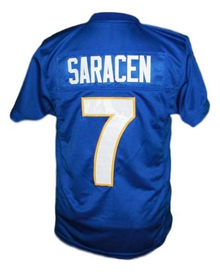 Matt Saracen #7 Friday Night Lights Movie New Football Jersey Blue