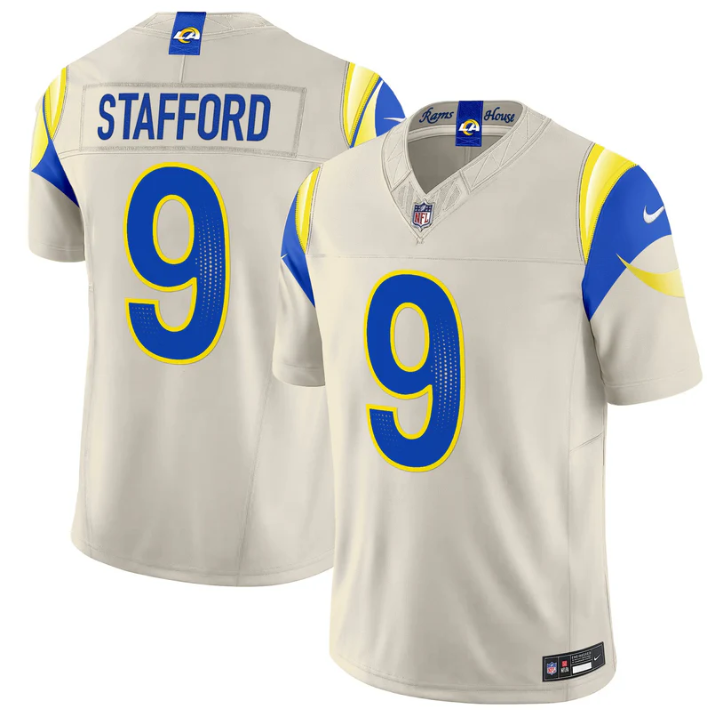 Matthew Stafford Jersey #9 Rivalries 2025 Vapor Limited Stitched