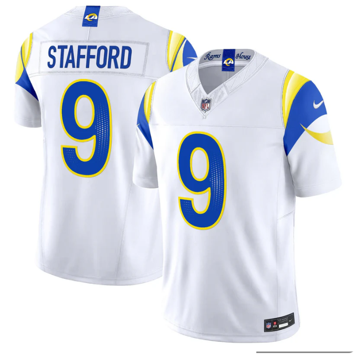 Matthew Stafford Jersey #9 Rivalries 2025 Vapor Limited Stitched