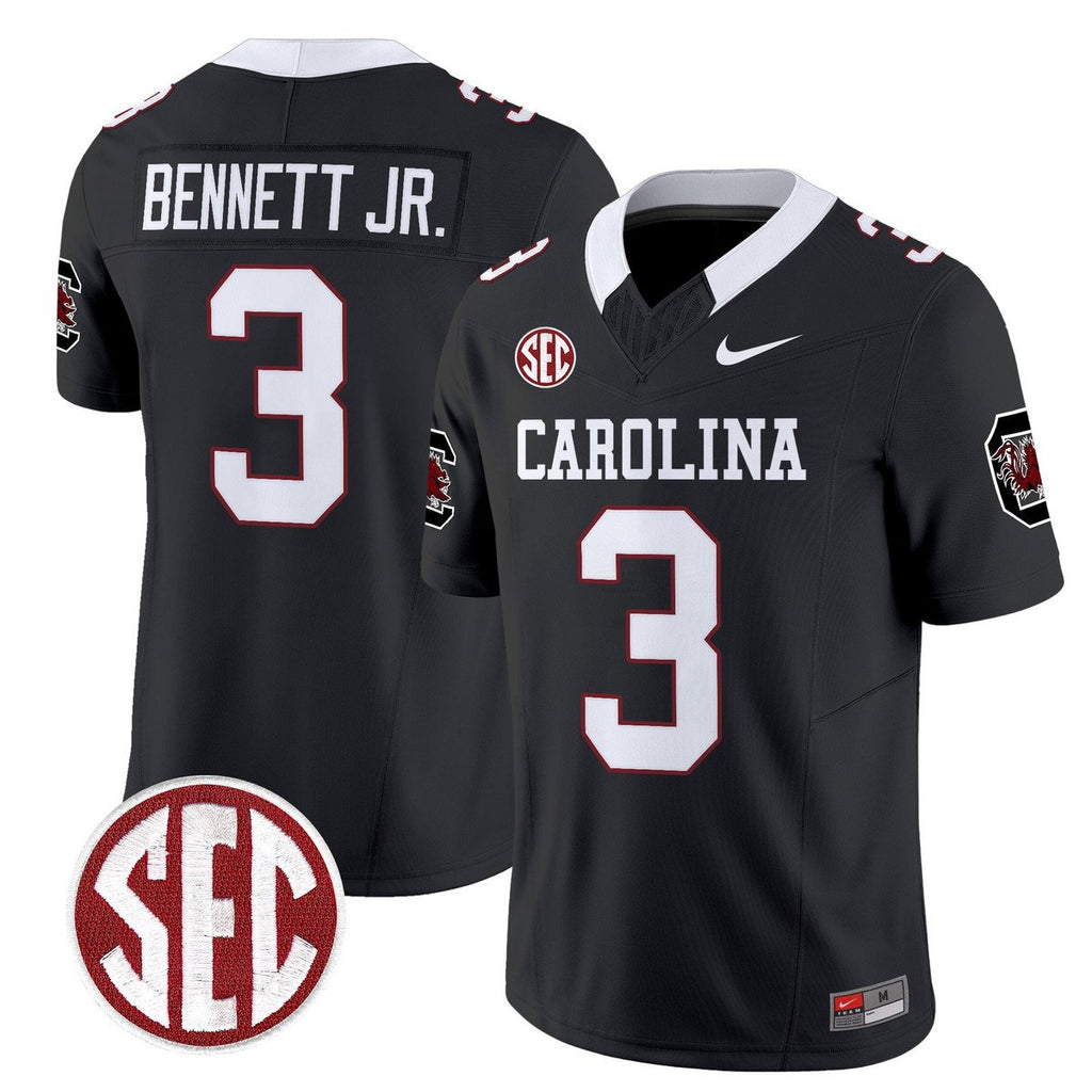 Mazeo Bennett Jr Jersey #3 Carolina 1980 Throwback Rebrand 2026 Black
