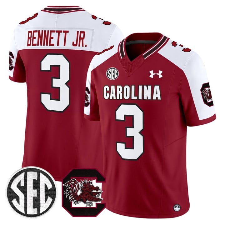 Mazeo Bennett Jr Jersey #3 South Carolina Gamecocks 2025 Stitched Garnet Alter