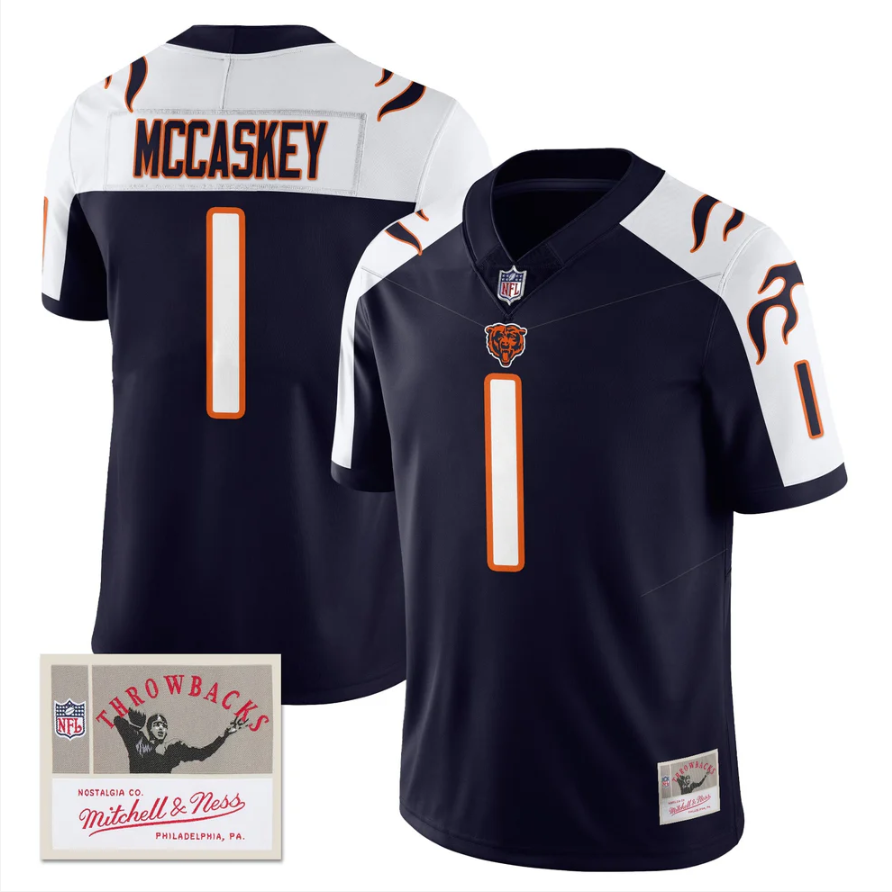 McCaskey Jersey #1 Throwback 2006 Legacy Vapor Limited Stitched