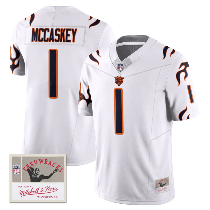 McCaskey Jersey #1 Throwback 2006 Legacy Vapor Limited Stitched