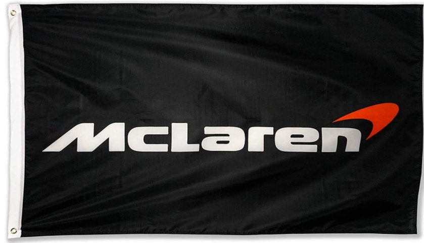 Mclaren Racing Flag 3X5 Ft Polyester Banner USA 90x150cm