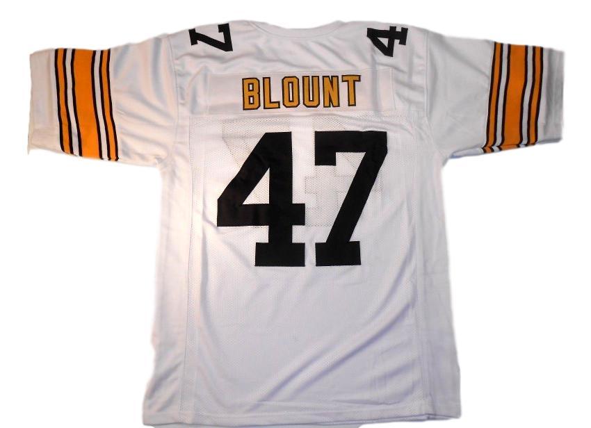 Mel Blount CUSTOM STITCHED Unsigned Football Jersey White