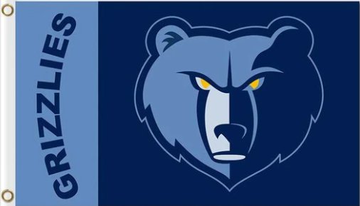 Memphis Grizzlies Team US Flag 3X5Ft Polyester Banner USA Digital Print