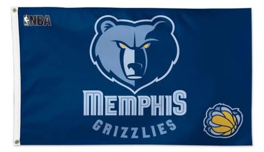 Memphis Grizzlies Team US Sport Flag 3X5Ft Polyester Banner USA Digital Print