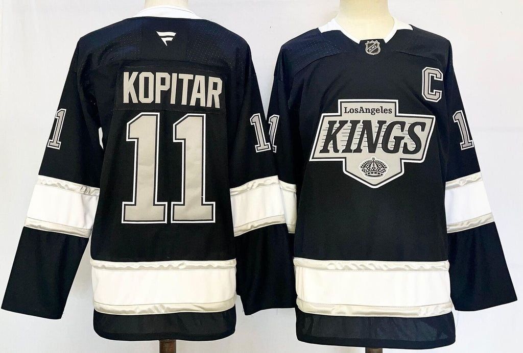Men’s Anze Kopitar Jersey #11 Los Angeles Kings Black All Stitched