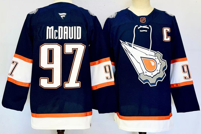 Men's Edmonton Oilers #97 Connor McDavid Jersey Stitched