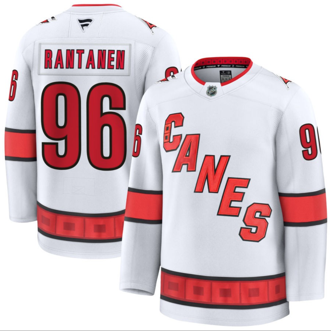 Men's Mikko Rantanen Jersey #96 Carolina Hurricanes All Stitched