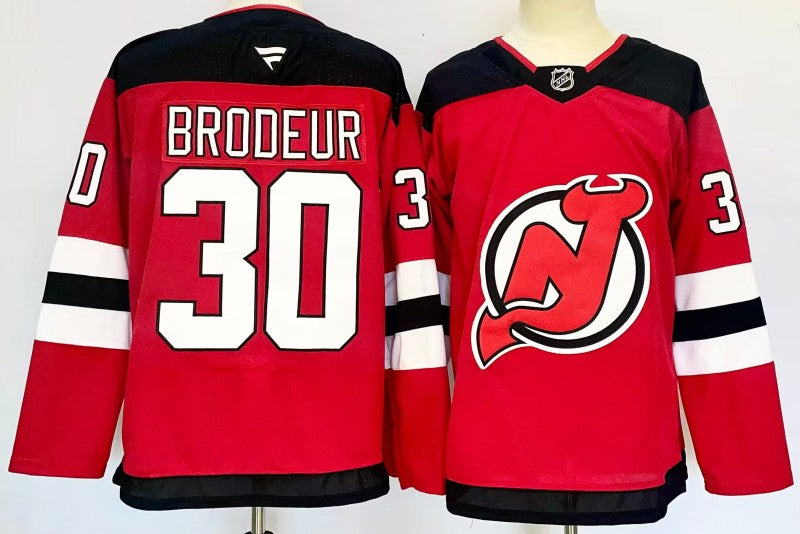Men's New Jersey Devils #30 Martin Brodeur Jersey Stitched
