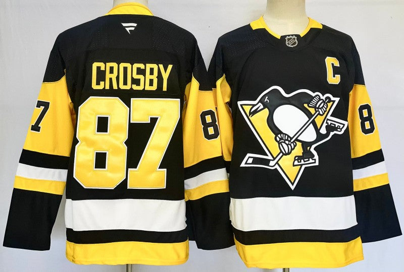 Men's Pittsburgh Penguins #87 Sidney Crosby Jersey Stitched