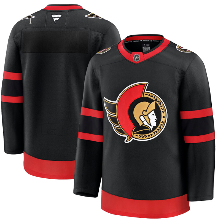 Men's Team Jersey Ottawa Senators 2025 Premium Home All Stitched