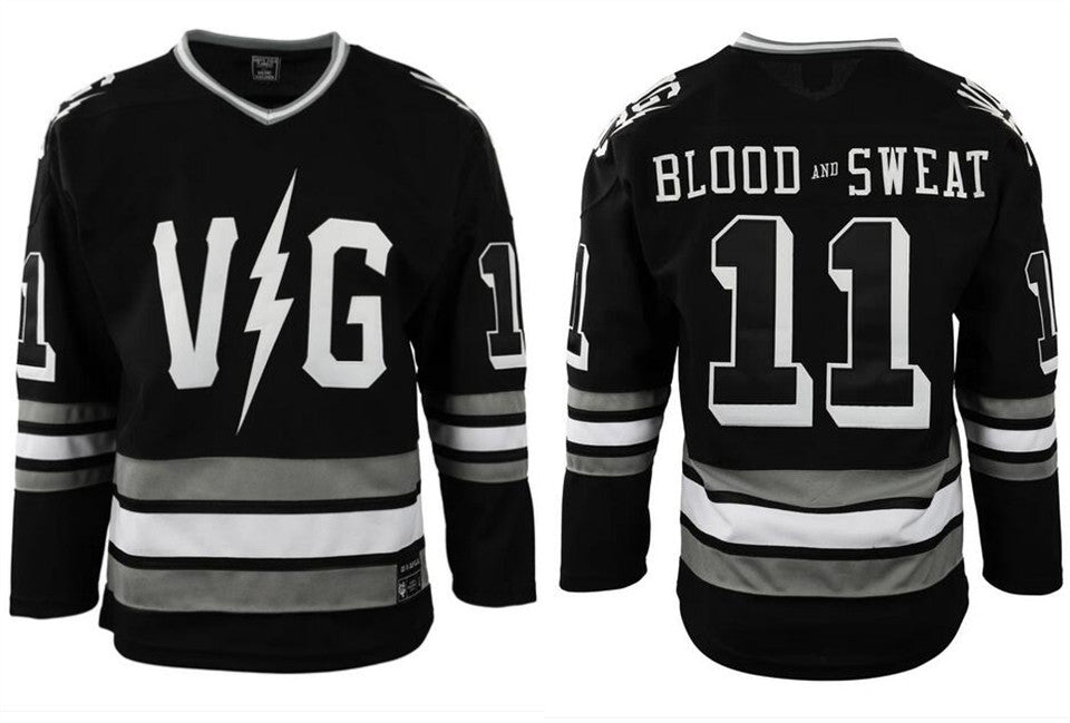 Men's Violent Gentlemen X EFF Collection Black Stitched Jersey