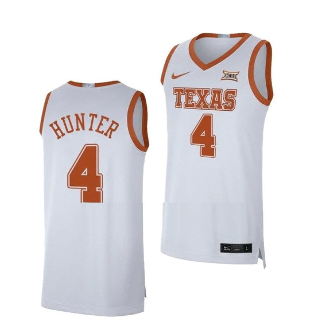Men's #5 Marcus Carr Jersey Texas Longhorns College Basketball Jerseys Black