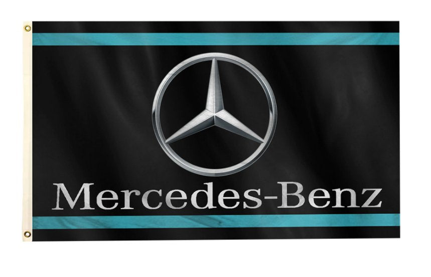 Mercedes Benz Flag AMG 3X5 Ft Polyester Banner USA 90x150cm
