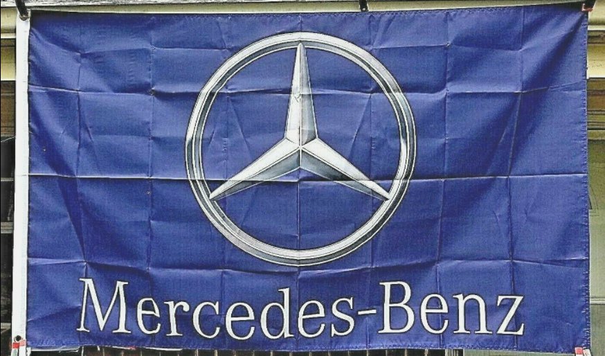 Mercedes Benz Flag AMG Blue 3X5 Ft Polyester Banner USA 90x150cm