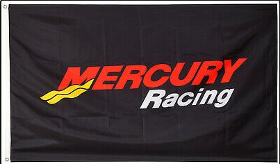 Mercury Racing Flag 3X5 Ft Polyester Banner USA 90x150cm