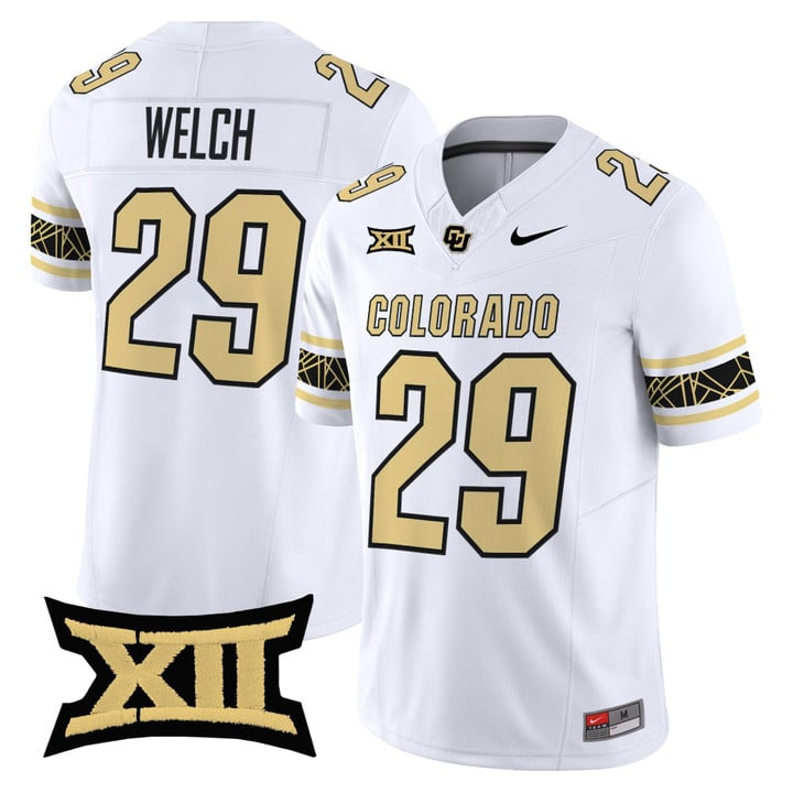 Micah Welch Jersey #29 Colorado Buffaloes 2025 Vapor Limited V2 Stitched