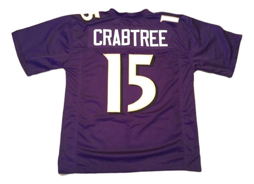 Michael Crabtree CUSTOM STITCHED Unsigned Football Jersey Purple