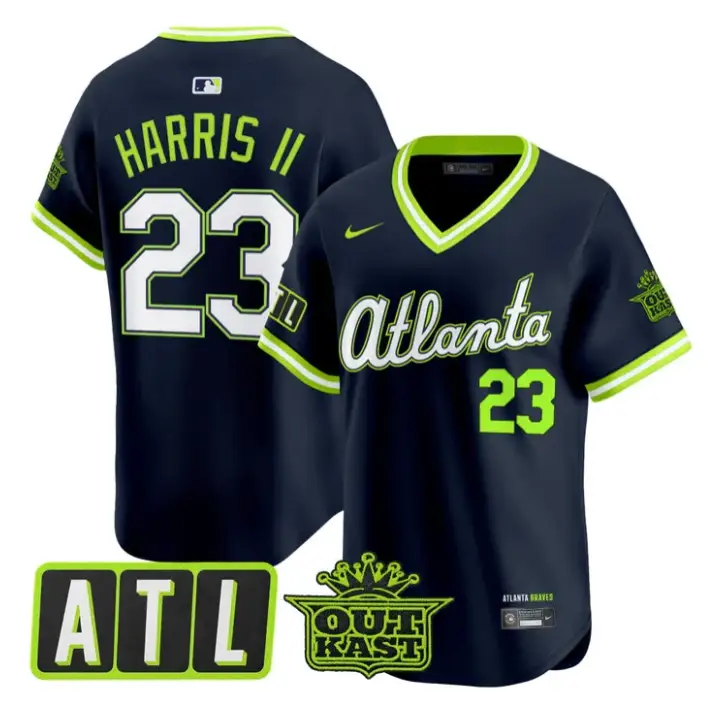 Michael Harris II Jersey #23 Atlanta Braves 2026 City Connect Outkast