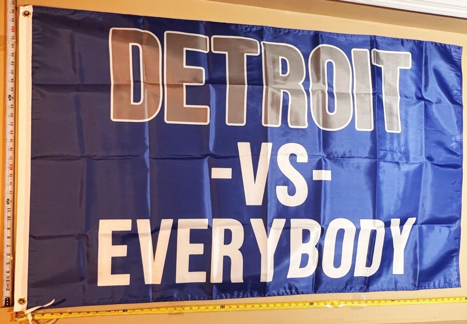 Michigan Flag Detroit Beer America Man Cave Sign Poster USA 3x5'