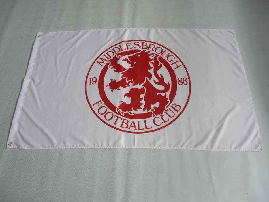Middlesbrough Football Club flags 3x5ft FC Middlesbrough banner polyester