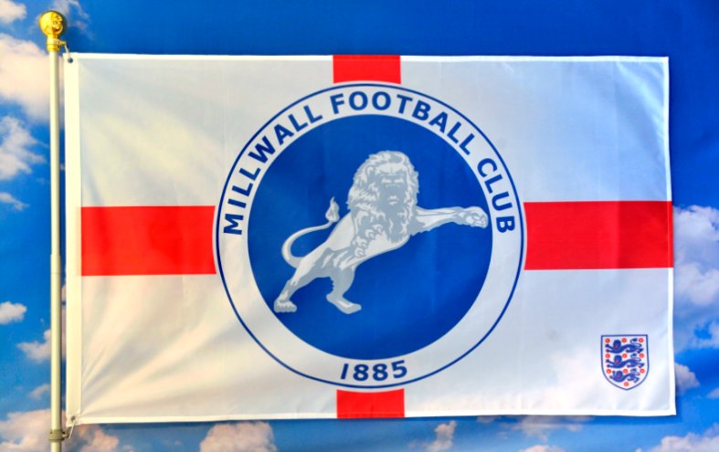 Millwall F.C. Football Club Flag 3x5ft Banner Polyester