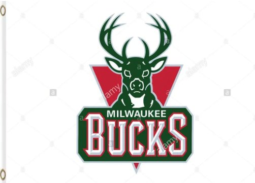 Milwaukee Bucks White Flag 3X5Ft Polyester Banner USA Digital Print