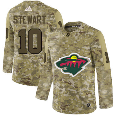 Minnesota Wild Camo Customized Jersey