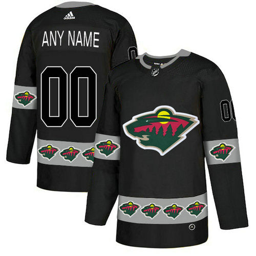Custom San Jose Sharks Black Alternate Jersey