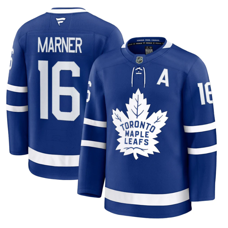 Mitch Marner Jersey #16 Toronto Maple Leafs Timeless Stitched