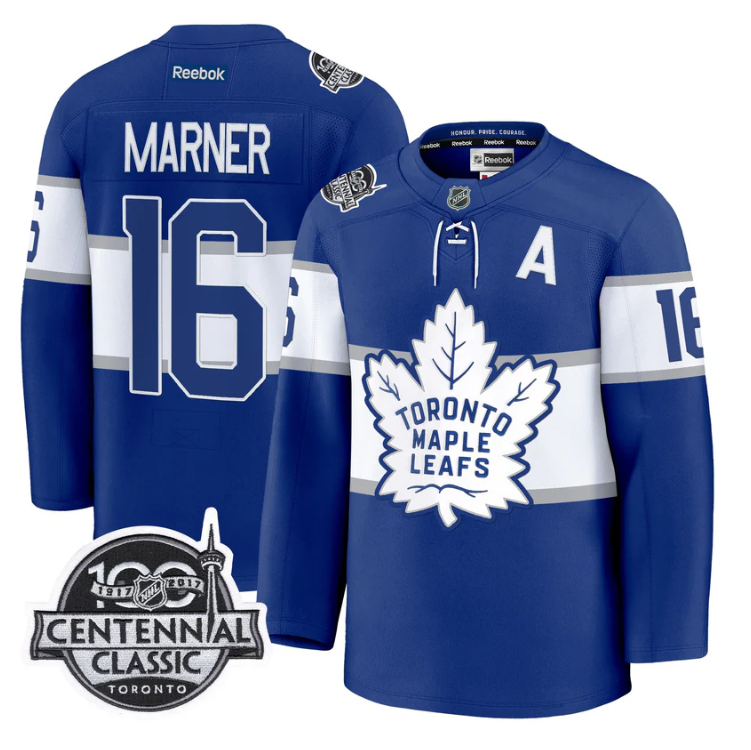 Mitch Marner Jersey #16 Toronto Maple Leafs Timeless Stitched