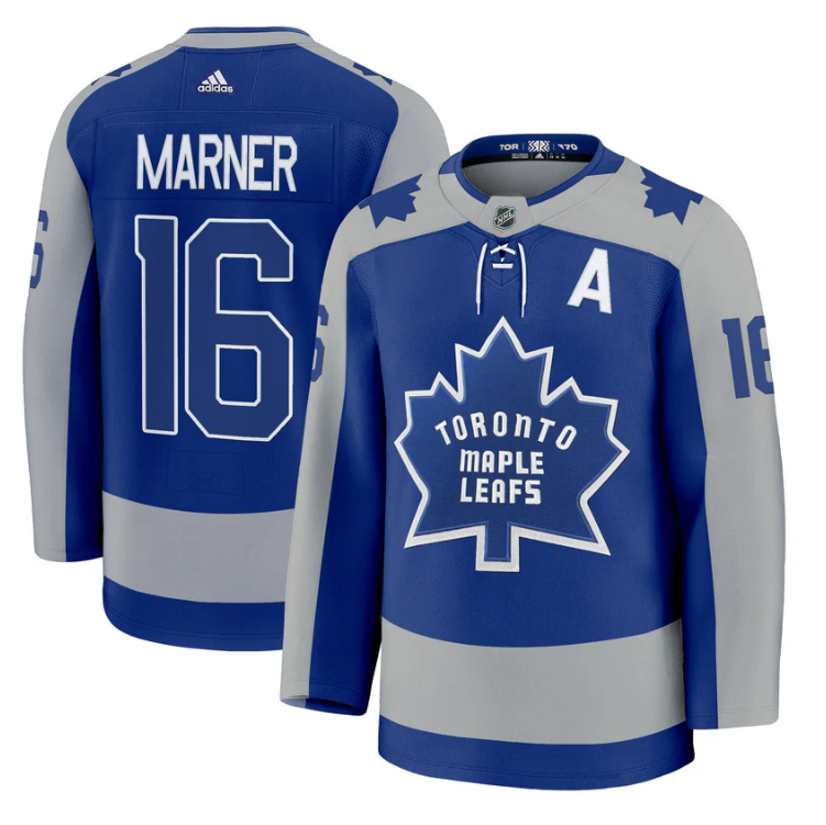 Mitch Marner Jersey #16 Toronto Maple Leafs Timeless Stitched