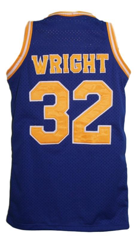 Monica Wright Jersey #32 Crenshaw Love And Basketball Blue