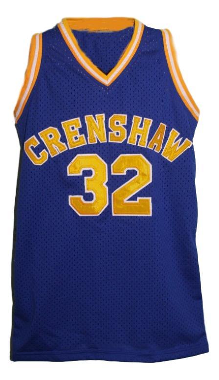 Monica Wright Jersey #32 Crenshaw Love And Basketball Blue