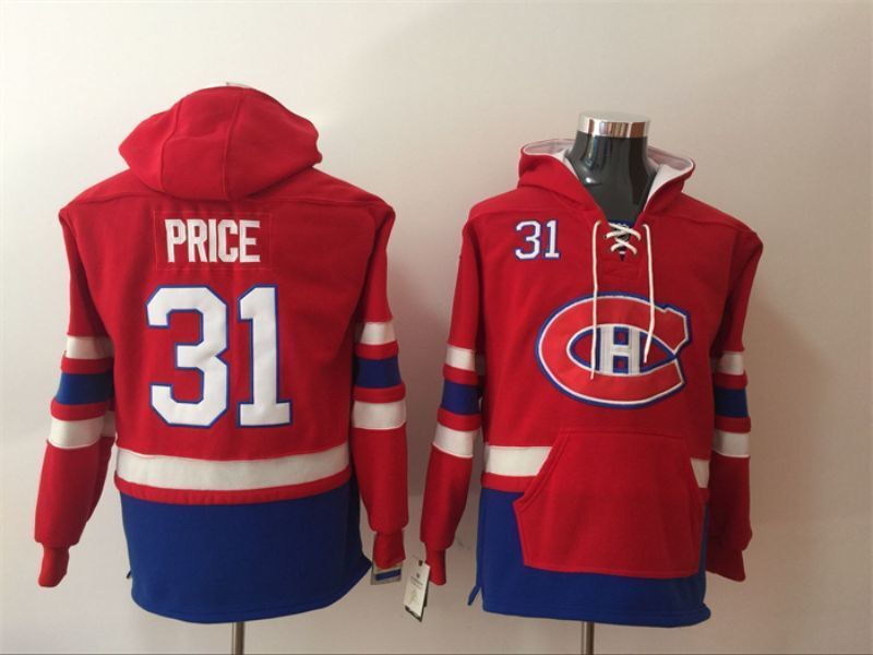 Montreal Canadiens #31 Carey Price Pullover Hoodie