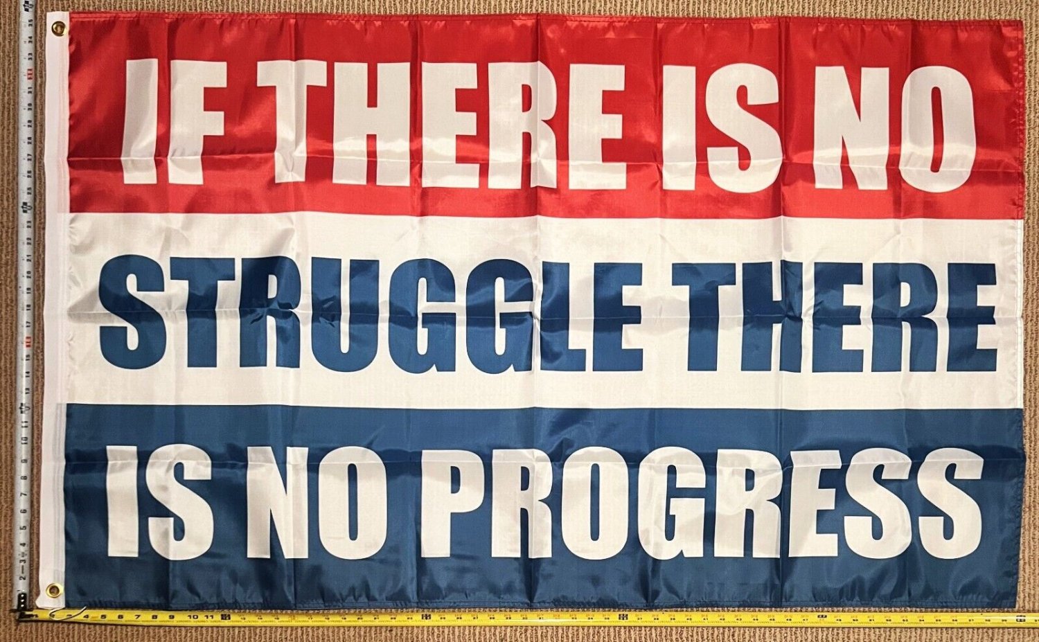 Motivation Flag Gym Workout Hard Work Sign America Beer USA 3x5'