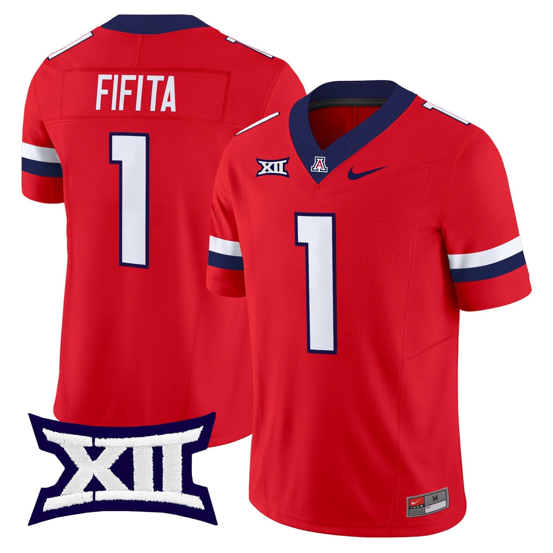 Noah Fifita Jersey #1 Arizona Wildcats 2025 Vapor Limited Stitched Red